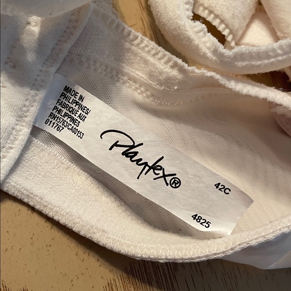 Women's Playtex US4825 Love My Curves Beautiful Lace Lift Underwire Bra 42C - Picture 5 of 7